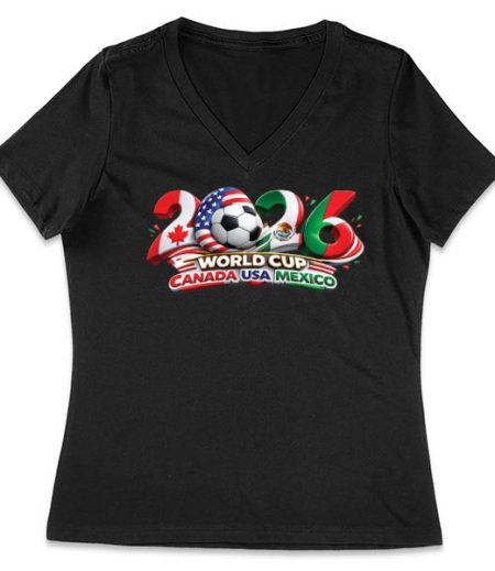 World Cup 2026 Host Nations Soccer T-Shirt