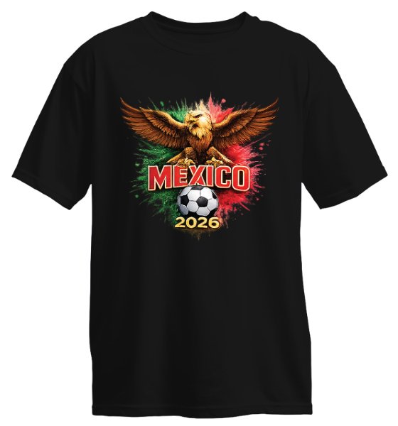 Mexico Eagle World Cup 2026 Soccer T-Shirt Mexico Eagle World Cup 2026 Soccer T-Shirt - Image 1