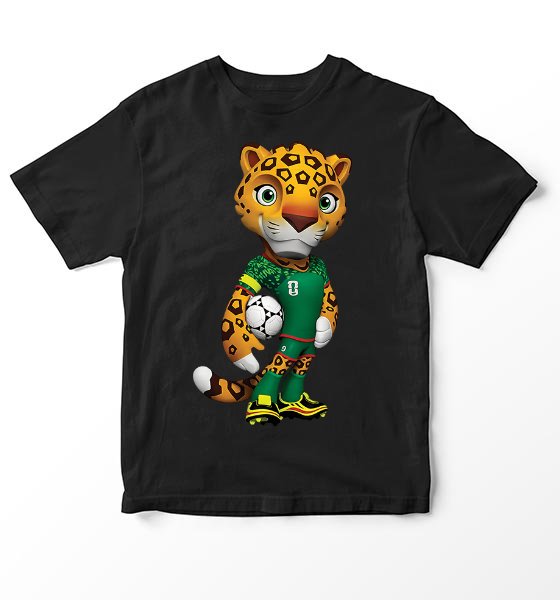 Mexico Soccer Jaguar Mascot T-Shirt Mexico Soccer Jaguar Mascot T-Shirt