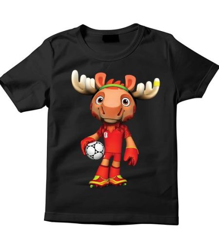 Canada Soccer Moose Mascot T-Shirt