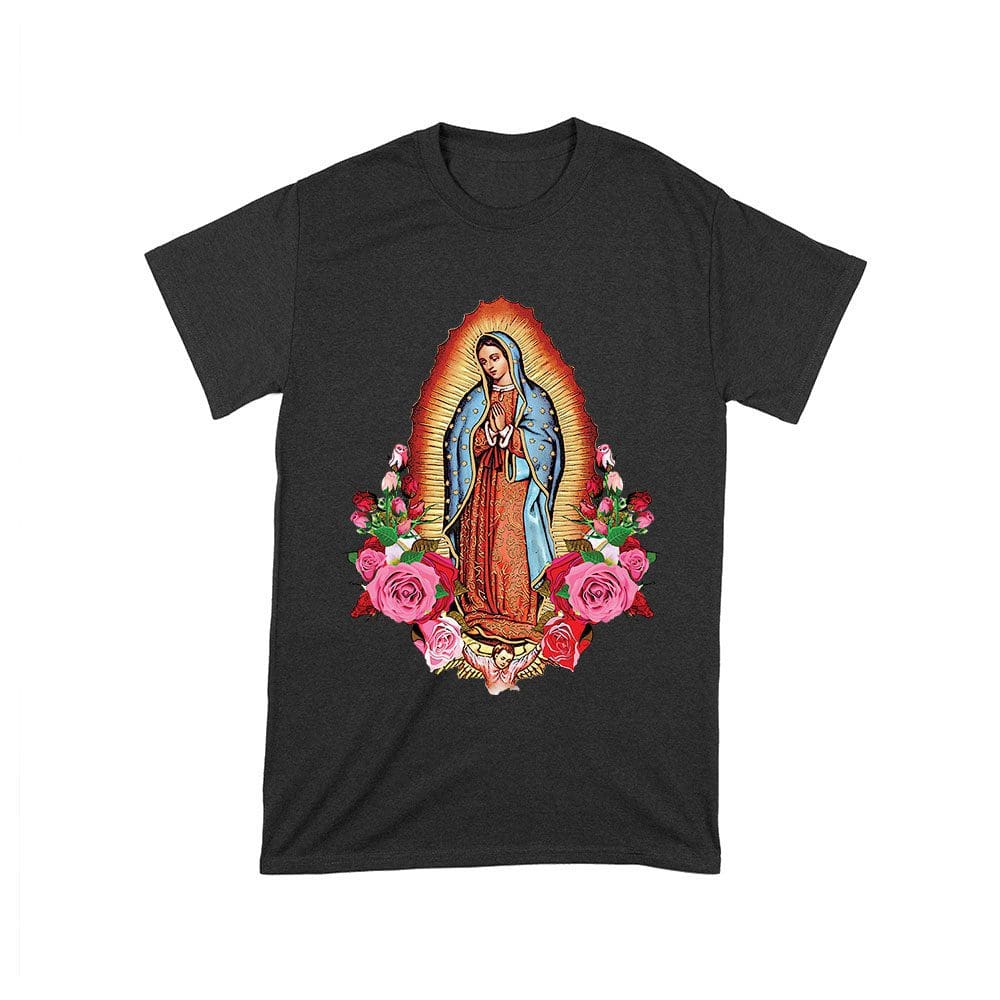 Glt-01_T-Black.jpg Express Your Faith With Our Lady Of Guadalupe Virgin Mary T-Shirt ? Elegant And Inspiring Catholic Apparel Unisex Toddler – Viva Party