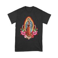 Express Your Faith with Our Lady of Guadalupe Virgin Mary T-Shirt ? Elegant and Inspiring Catholic Apparel Unisex Youth – Viva Party