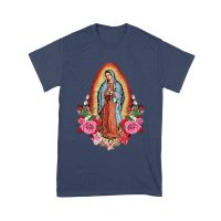 Express Your Faith with Our Lady of Guadalupe Virgin Mary T-Shirt ? Elegant and Inspiring Catholic Apparel Unisex Youth