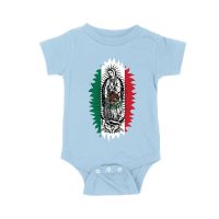 Our Lady of Guadalupe Virgin Mary T-Shirt ? Elegant Catholic Faith Apparel Unisex Baby Jersey