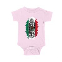 Our Lady of Guadalupe Virgin Mary T-Shirt ? Elegant Catholic Faith Apparel Unisex Baby Jersey