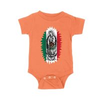 Our Lady of Guadalupe Virgin Mary T-Shirt ? Elegant Catholic Faith Apparel Unisex Baby Jersey