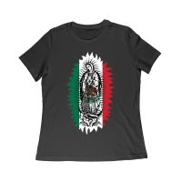 Our Lady of Guadalupe Virgin Mary T-Shirt ? Elegant Catholic Faith Apparel Women Relaxed – Viva Party