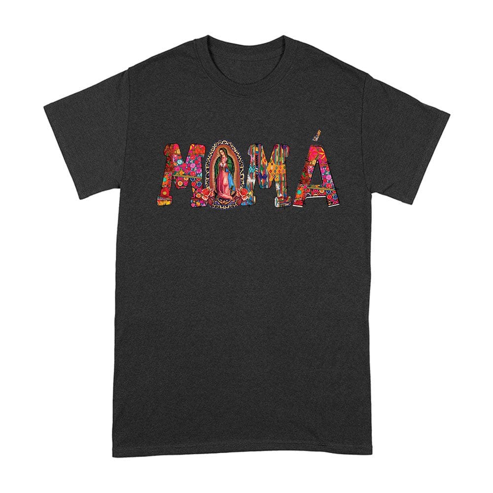 Glt-04_A-Black.jpg Our Lady Of Guadalupe Moma T-Shirt - Heartfelt Tribute To Faith And Love Unisex Adult – Viva Party