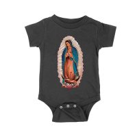 Our Lady of Guadalupe Virgin Mary T-Shirt - Beautiful Catholic Faith Tee for Women, Religious Devotional Apparel, Spiritual Gift Unisex Baby Jersey – Viva Party