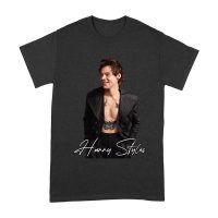 Stylish Black and White Hary-Styls Portrait Graphic Tee for True Fans Unisex Adult – Viva Party