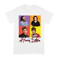 Retro Pop Color Blocks Hary-Styls Graphic T-Shirt for Music Lovers Unisex Adult