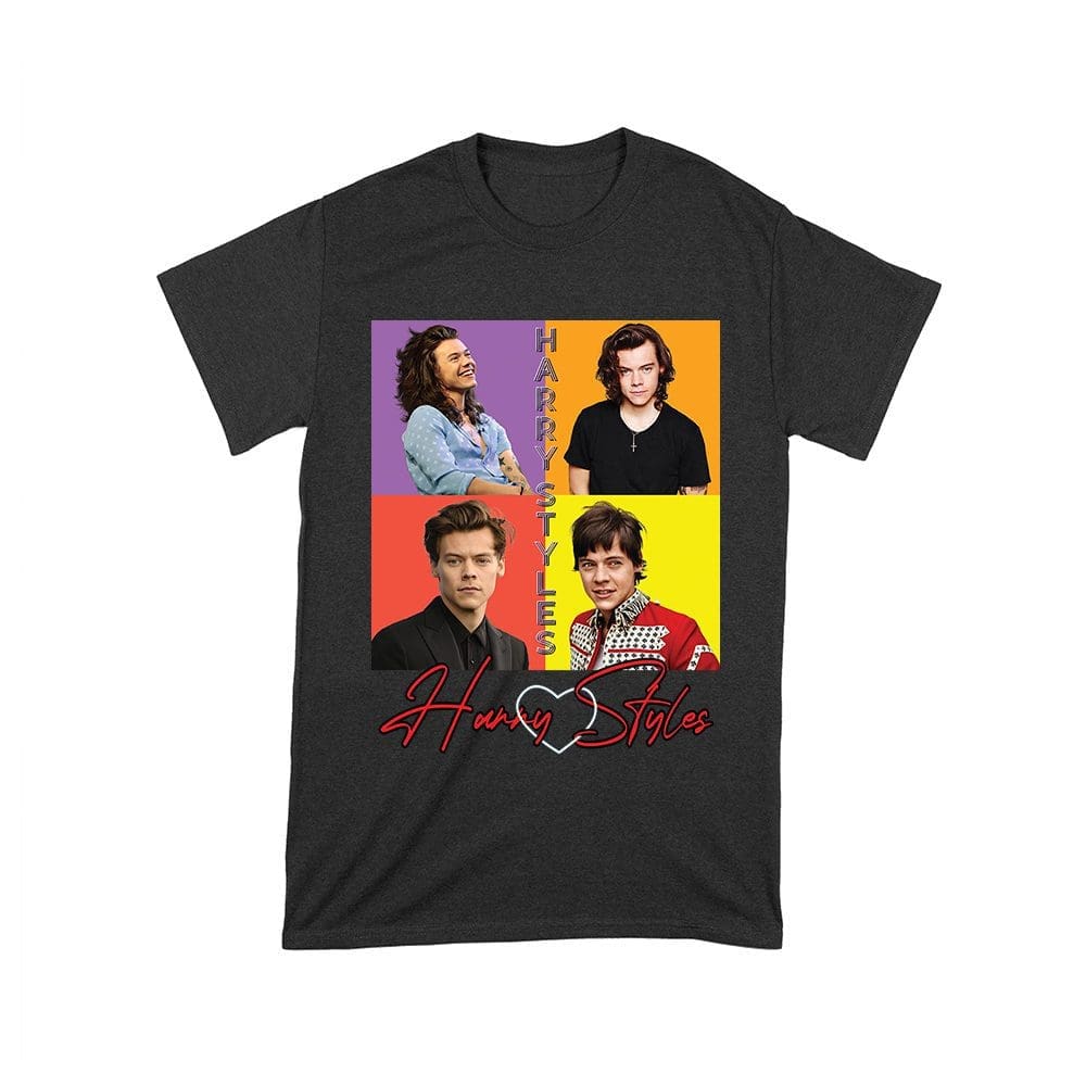Has-03_T-Black.jpg Retro Pop Color Blocks Hary-Styls Graphic T-Shirt For Music Lovers Unisex Toddler – Viva Party