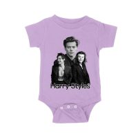 Monochrome Multi-Pose Hary-Styls T-Shirt for Classic Style Fans Unisex Baby Jersey