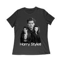 Monochrome Multi-Pose Hary-Styls T-Shirt for Classic Style Fans Women Relaxed – Viva Party