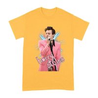 Pink Suit Performance Hary-Styls T-Shirt with Microphone Graphic Unisex Adult