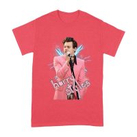 Pink Suit Performance Hary-Styls T-Shirt with Microphone Graphic Unisex Adult