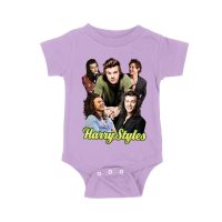 Group Expressions Collage Hary-Styls T-Shirt with Artistic Layout Unisex Baby Jersey