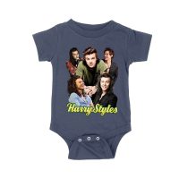 Group Expressions Collage Hary-Styls T-Shirt with Artistic Layout Unisex Baby Jersey