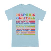 Hispanic Heritage Month Countries T-Shirt