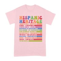Hispanic Heritage Month Countries T-Shirt