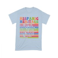 Hispanic Heritage Month Countries T-Shirt
