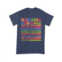 Hispanic Heritage Month Countries T-Shirt