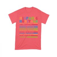 Hispanic Heritage Month Countries T-Shirt