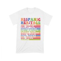 Hispanic Heritage Month Countries T-Shirt