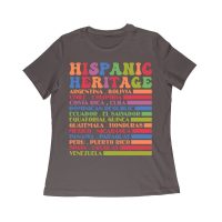 Hispanic Heritage Month Countries T-Shirt
