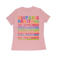 Hispanic Heritage Month Countries T-Shirt