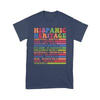 Hispanic Heritage Month Countries T-Shirt