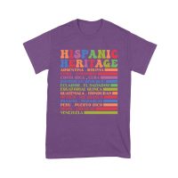 Hispanic Heritage Month Countries T-Shirt