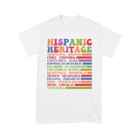 Hispanic Heritage Month Countries T-Shirt