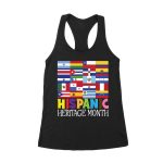 Hispanic Heritage Month Country Flags - Celebrate Latin American Heritage Women's Racerback Tank Top – Viva Party