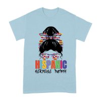 Hispanic Heritage Month Girl Face with Sunglasses & Scarf Featuring Country Flags Unisex Adult