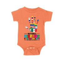 Celebrate National Hispanic Heritage Month: Hand with Country Flags T-Shirt Unisex Baby Jersey