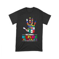 Celebrate National Hispanic Heritage Month: Hand with Country Flags T-Shirt Unisex Toddler – Viva Party