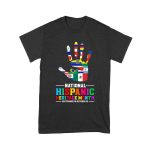 Celebrate National Hispanic Heritage Month: Hand with Country Flags T-Shirt Unisex Youth – Viva Party
