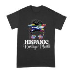 Hispanic Heritage Month Bun & Shades with Latin American Flags Unisex Adult – Viva Party