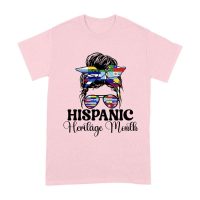 Hispanic Heritage Month Bun & Shades with Latin American Flags Unisex Adult