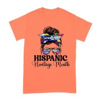 Hispanic Heritage Month Bun & Shades with Latin American Flags Unisex Adult