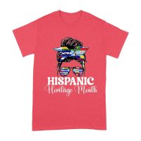 Hispanic Heritage Month Bun & Shades with Latin American Flags Unisex Adult