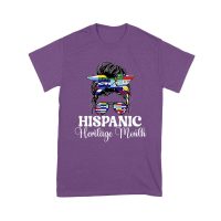 Hispanic Heritage Month Bun & Shades with Latin American Flags Unisex Youth