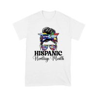 Hispanic Heritage Month Bun & Shades with Latin American Flags Unisex Youth