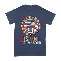 Hispanic Heritage Month T-Shirt | Celebrate Diversity with Colorful Kids & Flags Unisex Adult