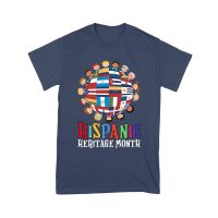 Hispanic Heritage Month T-Shirt | Celebrate Diversity with Colorful Kids & Flags Unisex Youth
