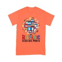 Hispanic Heritage Month T-Shirt | Celebrate Diversity with Colorful Kids & Flags Unisex Youth