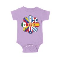 Bold Hispanic Heritage Month T-Shirt: Celebrate with Pride and Color Unisex Baby Jersey