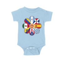 Bold Hispanic Heritage Month T-Shirt: Celebrate with Pride and Color Unisex Baby Jersey
