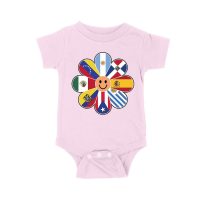 Bold Hispanic Heritage Month T-Shirt: Celebrate with Pride and Color Unisex Baby Jersey